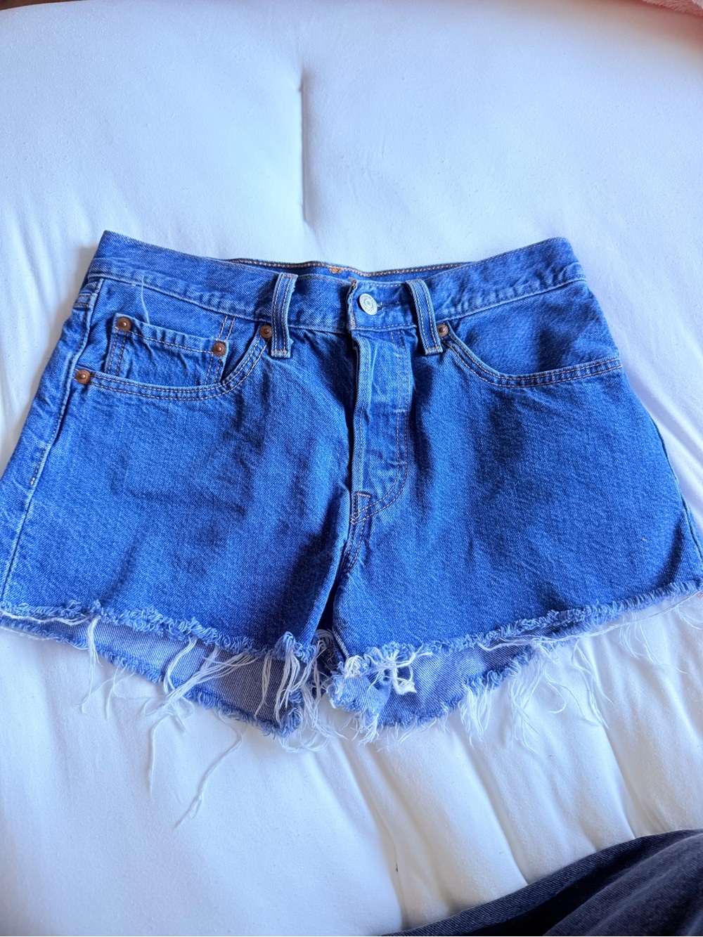 Levi denim shorts